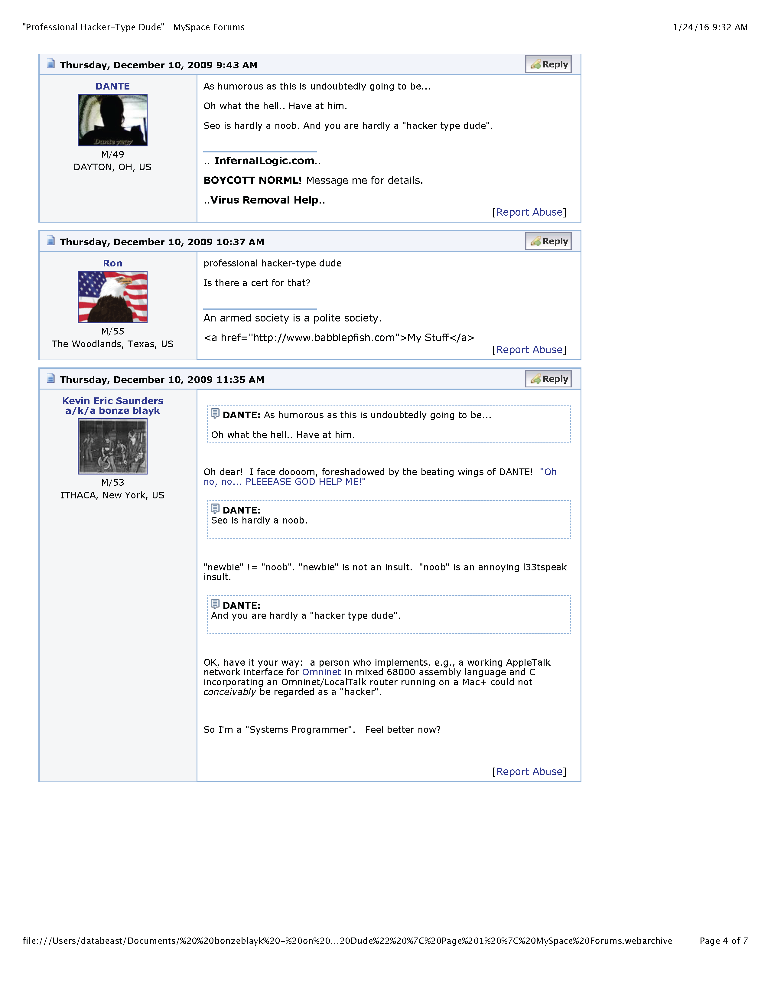 ./PROFESSIONAL HACKER-TYPE DUDE - 2 - 'Professional Hacker-Type Dude' - MySpace Forums_Page_4.png